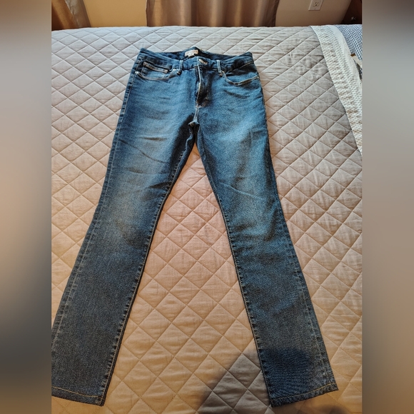 Classic Straight Leg Blue Jeans - Picture 2 of 13